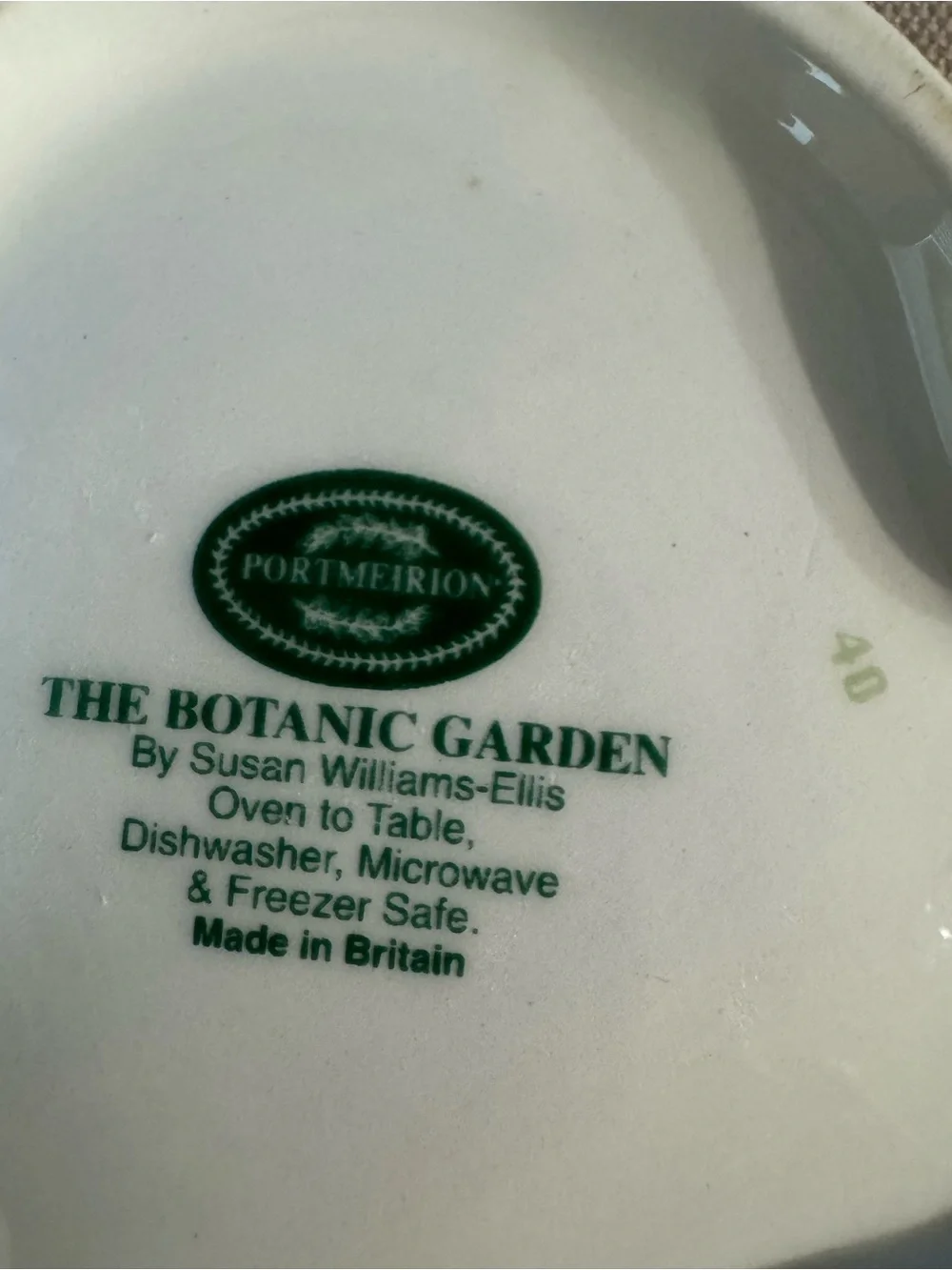 Portmeirion teapot shaped